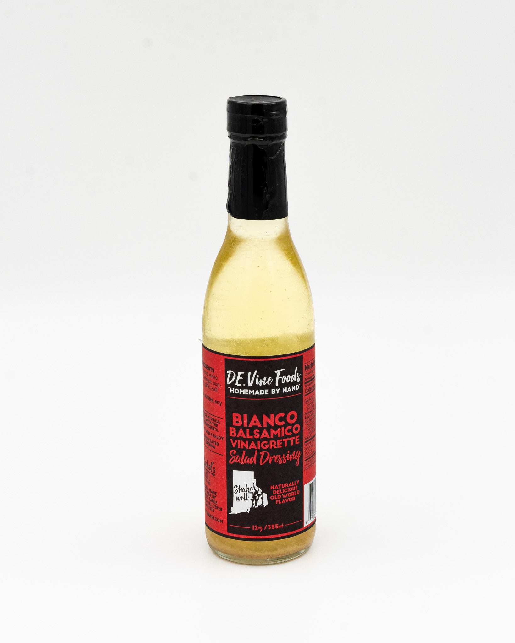 D.E. Vine, Bianco Balsamico Vinaigrette – Little Rhody Foods, Inc D.E. Vine, Bianco Balsamico Vinaigrette – Little Rhody Foods, Inc