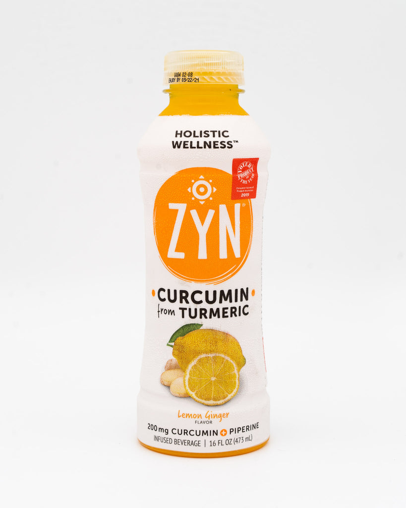 Zyn, Holistic Wellness, Curcumin from Tumeric, Lemon Ginger 16oz