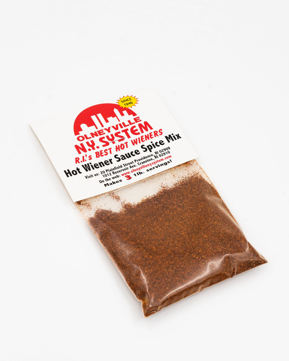 Hot Weiner Sauce Spice Mix – Little Rhody Foods, Inc.